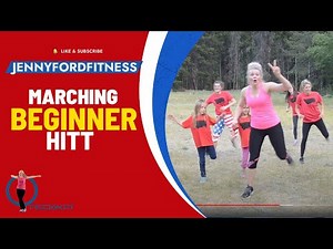 Marching in Montana Quick Time-Saver Walking at Home Workout | Super Sweaty | HIIT or Low Impact