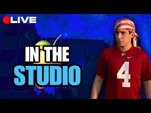 🔴 LIVE - MAKING BEATS & RECORDING SONGS ON FL STUDIO! SEND LOOPS/MELODIES/BEATS/OPEN VERSES!