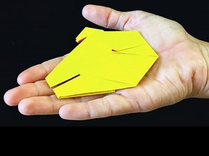 Easy Origami MILLENNIUM FALCON from STAR WARS!! (The Original)