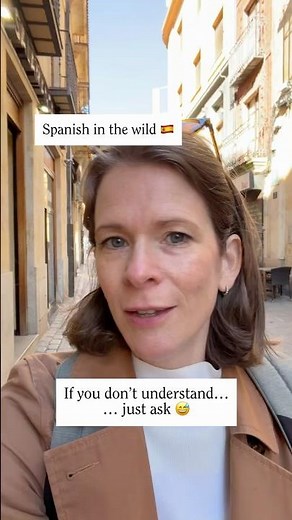 If you don’t understand just ask 🇪🇸😅 #learningspanish #learnspanish #languagelearning #moveabroad