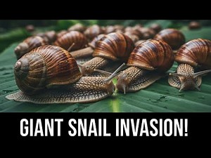 The Tiny Hunter: Watching a Snail Use its 20,000 Teeth to Eat | Microscopic Foraging