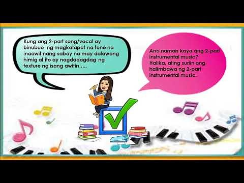 MUSIC GRADE 4 Q4-Week 3 Ang 2-Part Vocal o Instrumental Music