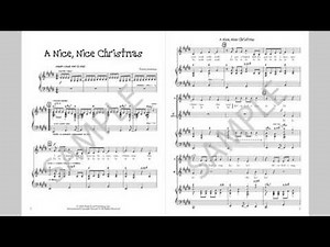 A Nice, Nice Christmas - MusicK8.com Singles Reproducible Kit