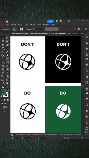 How to Invert Any Logo in Adobe Illustrator | Pro Tips & Tricks #adobeillustrator #graphicstyle