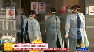 #BREAKING: New restrictions are just taking effect in Queensland, as health authorities ramp up their response to a growing outbreak. #9News | Nightly at 6.00pm | 9 News