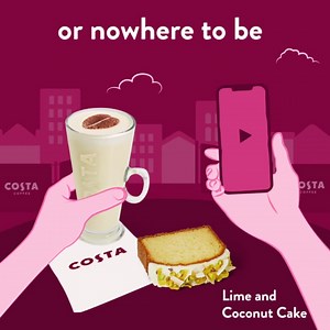 8.3K views · 155 reactions | Whether you’ve no time to stop, or all the time in the world, grab your Costa in the way that works for you ❤️☕ | Costa Coffee | Facebook