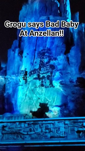Grogu says Bad Baby At Anzellan!! #grogu #starwars #themandalorian