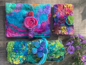 Felting for beginners part 2 - Step by step guide, slow crafting