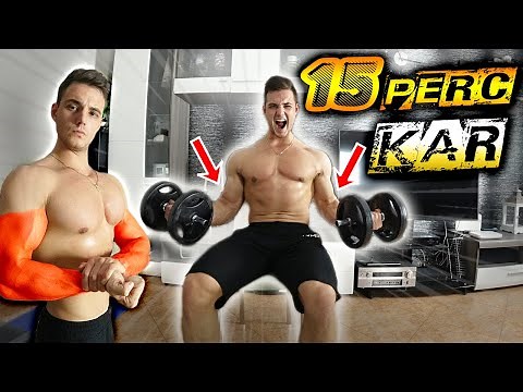 15 PERCES KAR EDZÉS - Otthoni Bicepsz, Tricepsz Edzésterv