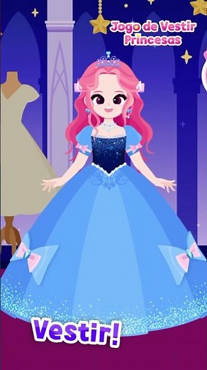 💖Um Mundo de Moda, Acessórios e Estética das UnhasㅣJogo de Vestir Princesas App