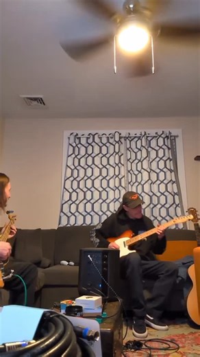 Steven Fuchs Jr. on Instagram: "Jammin out with my boy @li.har.v"