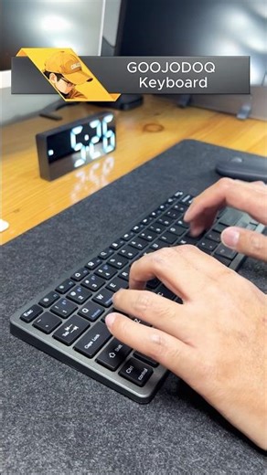 Satisfying Keyboard Sound & Clean Desk Setup