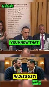 Issa Schools Jack Smith on Free Speech 📜