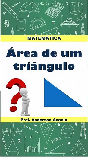 Como calcular a área de um triângulo?