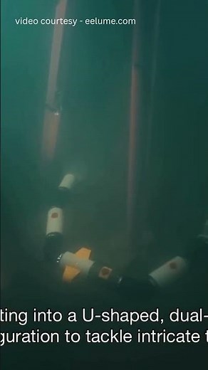 🐍 This Snake Robot Can Swim and Fix Underwater Pipelines!