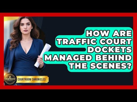 How Are Traffic Court Dockets Managed Behind The Scenes? - Courtroom Chronicles