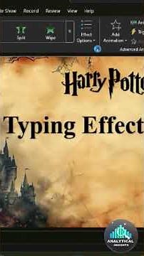 How to Add Typing Effect in PowerPoint in 30 Seconds! (Easy Tutorial)