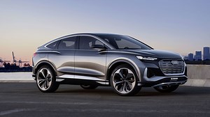 Audi Q4 Sportback e-tron concept showcased as future comes a step closer