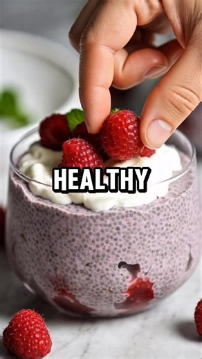 Vitality Sphere 360 on Instagram: "Healthy Chia Raspberry Pudding 😋 #health #recipe #healthylifestyle #healthyfood #healthyeating"