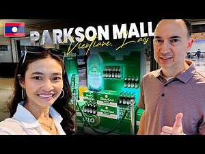 Parkson Mall Vientiane Laos 🛍️ Fun Shopping & Food Court Tour 😄