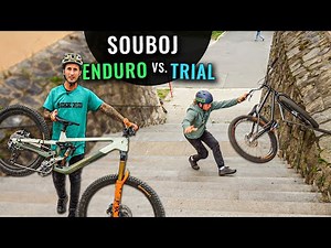 VELKÝ SOUBOJ NA STREETU! ENDURO NEBO STREET TRIAL?