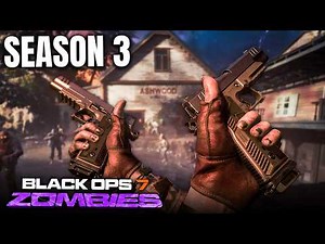 NEW ZOMBIE BATTLE MODE in Black Ops 7... (Season 3 Modes, Maps, & Guns)