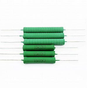 [Hot Item] Non Inductive Wire Wound Resistor, Plug-in Green Paint Winding Resistor 25W