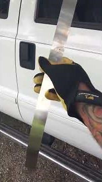 Unlocking a 1998-2007 f250 f350 with a Slim Jim