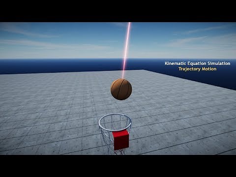 Kinematic Equation-Trajectory Motion In Unity Game Engine ( Game Physics)
