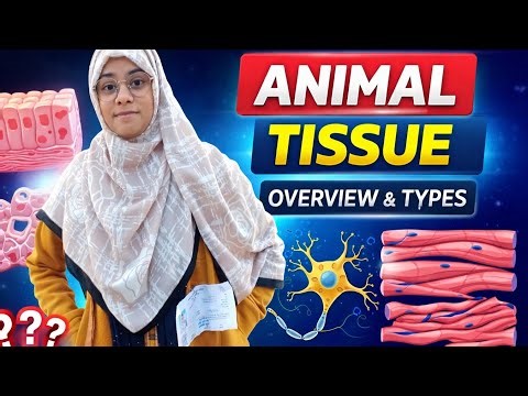 Animal Tissue 🔥 Class 11th Biology ✅