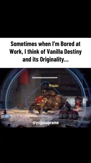 Destiny 1 Nostalgia…