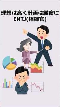 理想は高く計画は緻密に ENTJ(指揮官)