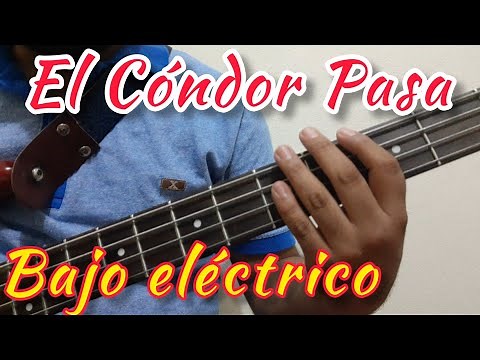 How to play El Condor Pasa on Electric Bass Merequentengue - Huapango / Easy tutorial