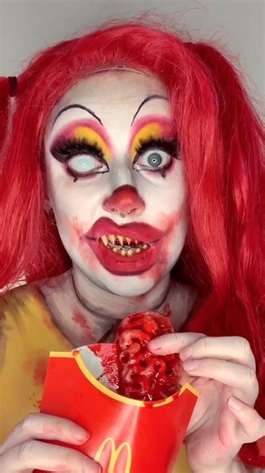 Ronald McDonald Makeup Tutorial for Halloween
