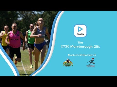 2026 Maryborough Gift | Master's 300m Heat 3
