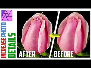 Affinity Photo - How to convert low quality image to High Quality