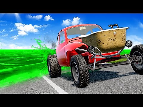Escape Rising ACID in BeamNG!