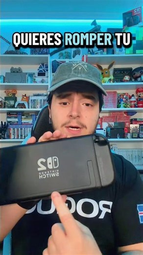 NEVER DO THIS with your Nintendo Switch!! #mitxel #nintendoswitch #nintendo