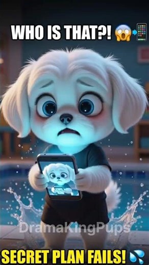 Shih Tzu’s Secret Plan FAILS! 😱📱 Surprise Ending! 🐶💦#shorts
