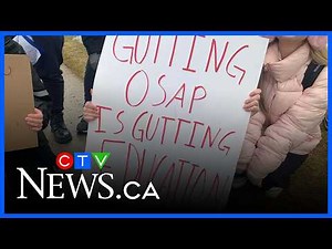 Simcoe County students walked out to protest OSAP cuts