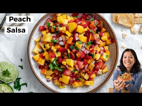Fresh Peach Salsa