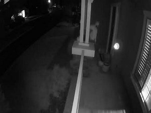 Deep Sentinel Wireless Camera — Sample Footage (Front Porch, Nighttime Testing)
