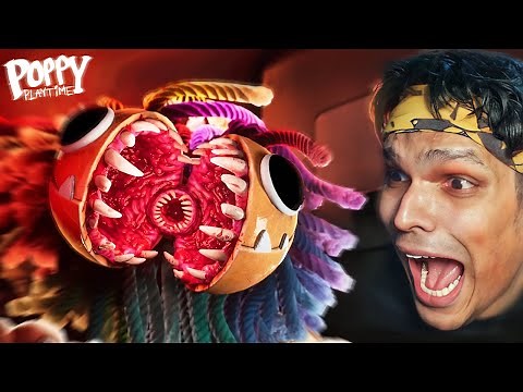 RUN FROM THIS MONSTER !!! (Poppy Playtime Chapter 4)