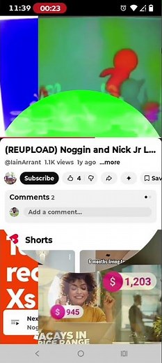 4 noggin and Nick Jr logo collections