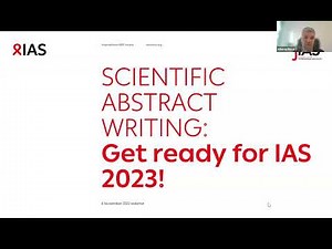 Scientific abstract writing: Get ready for IAS 2023!