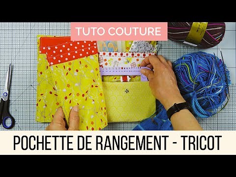 Sew a knitting pouch | SEWING TUTORIAL