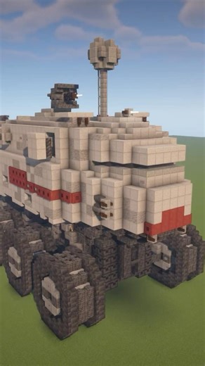 Clone Wars Turbo Tank Minecraft #starwars #minecraft