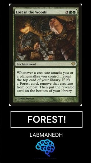 Forest Deck Tech #mtg #deckbuilding #deckideas #commander #edh #green #casual #unique #magic #forest