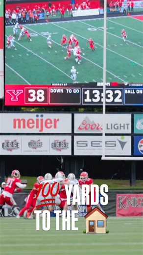 Flash with the longest kickoff return in YSU history🔥 #GoGuins | Youngstown State Football