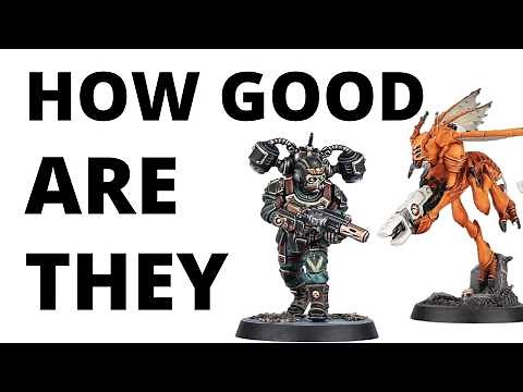 New 40K Datasheets REVEALED for Tempestus Aquilons + Vespid Stingwings - How Strong are They?